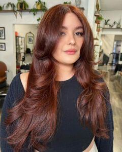 dark copper hair color