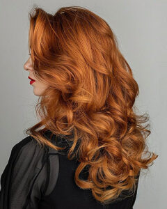 ginger copper hair color