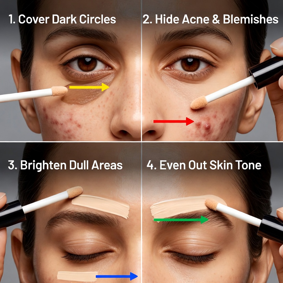 What Does Concealer Actually Do